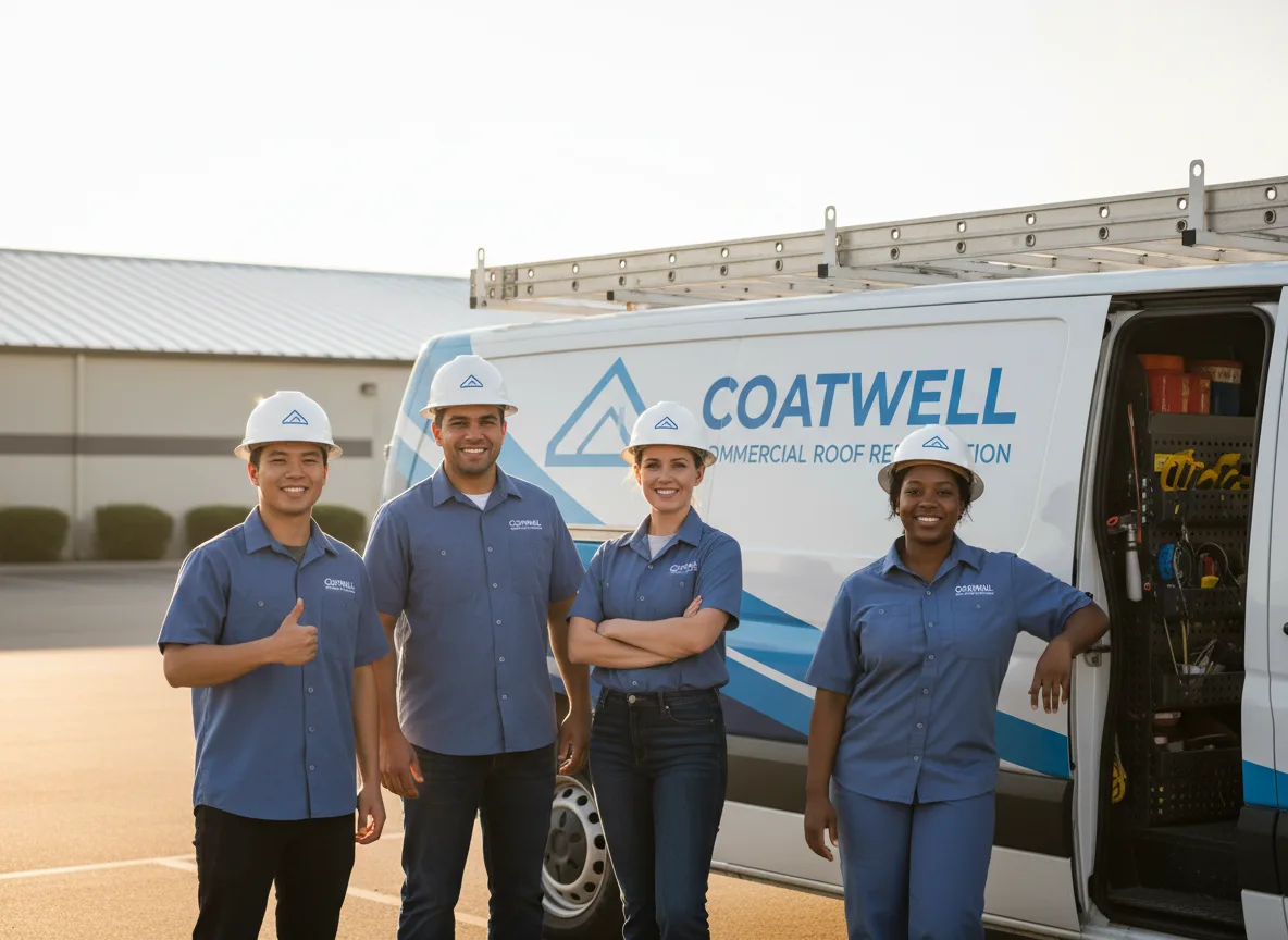 Commercial roof coating company in Brookside, AL
